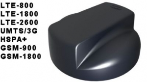 Panorama LPMMB-7-27 - Low-Profile-MIMO Fahrzeugantenne schwarz für Mobilfunk (LTE, 3G, 2G) für die Telekom Speedbox LTE IV 4 - HUAWEI B618
