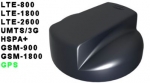 Panorama LGMM-7-27 - Low-Profile-MIMO GPS Fahrzeugantenne in schwarz für Mobilfunk (LTE 3G 2G) für Vodafone Car-Stick W5101