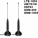MIMO-Set Magnethaftantennen 2 x 5 dBi für LTE-1800 und UMTS/HSPA+/3G für Telekom SpeedStick LTE III 3 - Huawei E3276
