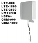 LTE MIMO Universal Omni 2 x 5 dBi Gewinn - Universal-MIMO-Rundstrahlantenne inkl. 5 m Kabel für Vodafone B3000